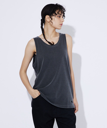 【JEMORGAN LONG JOHNS/ジェーイーモーガンロングジョーンズ】T/Cカノコ ピグメントタンク JF769-22S/タンクトップ【WEB限定】