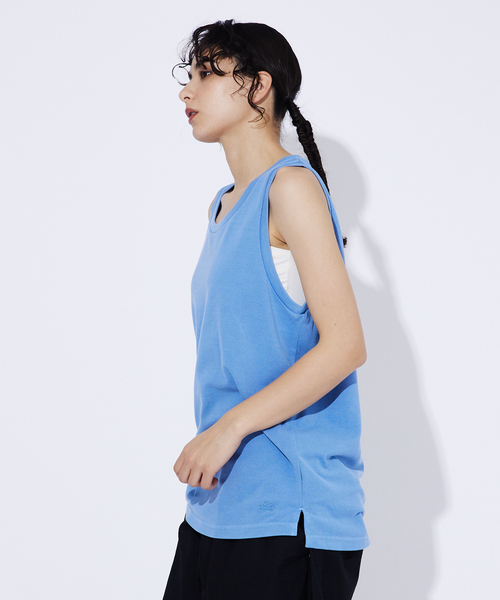 ABAHOUSE（アバハウス）の「【JEMORGAN LONG JOHNS/ジェーイーモーガンロングジョーンズ】T/Cカノコ ピグメントタンク JF769-22S/タンクトップ【WEB限定】（タンクトップ・メンズ・グリーン/サックスブルー/ホワイト/ブラック・M/L/XL）」の19枚目の写真