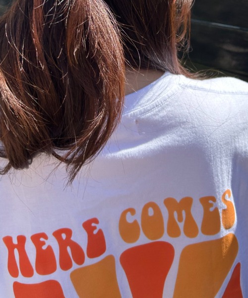 “Scotch & Soda” バックプリントスウェットシャツ Orange SCOTCH＆SODA 【セール】 SCOTCH&SODA スコッチ＆ソーダ メンズ