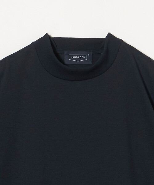 HAND ROOM（ハンドルーム）の「【別注】＜HAND ROOM＞ ドローコード モックネックTシャツ（Tシャツ/カットソー・メンズ・グレー系/ネイビー・L/XXL/M/XL）」の7枚目の写真