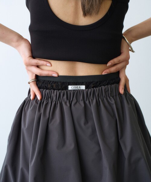 CODE A（コードエー）の「lace leggings（その他パンツ・レディース・ホワイト/ブラック・00）」の13枚目の写真