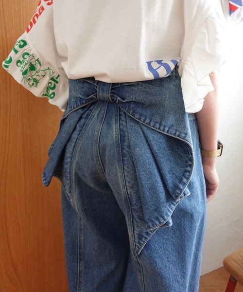 ビッグリボンデニムパンツ（デニムパンツ）｜RODEO CROWNS WIDE BOWL