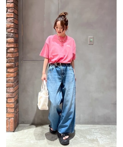 ビッグリボンデニムパンツ（デニムパンツ）｜RODEO CROWNS WIDE