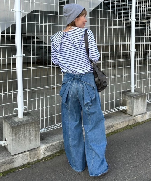 ビッグリボンデニムパンツ（デニムパンツ）｜RODEO CROWNS WIDE BOWL