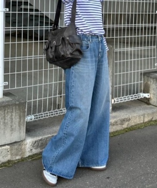 ビッグリボンデニムパンツ（デニムパンツ）｜RODEO CROWNS WIDE BOWL