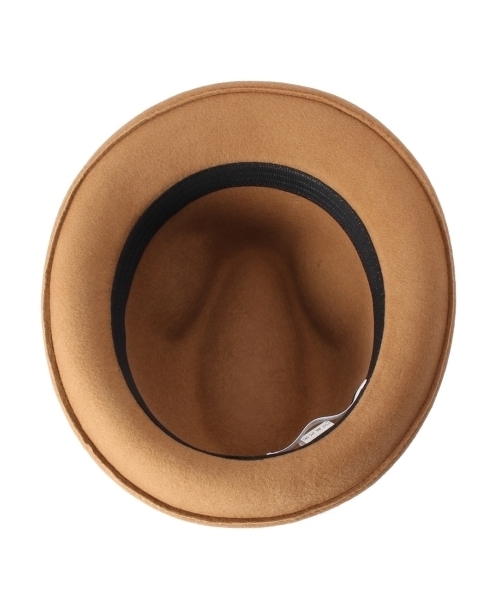 THE EMPORIUM（ジエンポリアム）の「フェルト中折れハット（ハット・レディース・ブラック/ベージュ・00）」の5枚目の写真