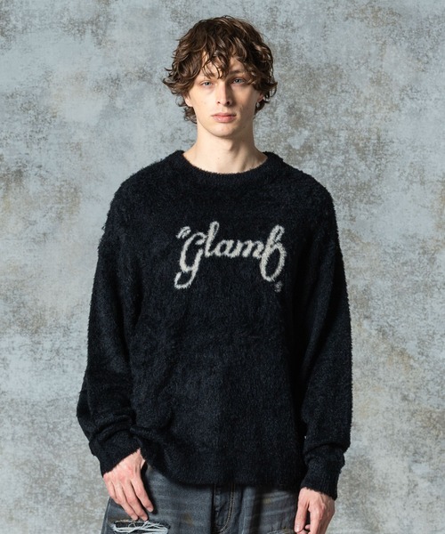 Spin Logo Shaggy Knit / スピンロゴシャギーニット（ニット