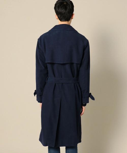 BEAUTY&YOUTH UNITED ARROWS(ビューティーアンドユースユナイテッドアローズ)の「BY フェイド モールスキン トレンチコート◆(トレンチコート・メンズ・ベージュ/ネイビー・MEDIUM/SMALL/LARGE)」の13枚目の写真