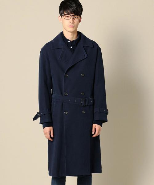 BEAUTY&YOUTH UNITED ARROWS(ビューティーアンドユースユナイテッドアローズ)の「BY フェイド モールスキン トレンチコート◆(トレンチコート・メンズ・ベージュ/ネイビー・MEDIUM/SMALL/LARGE)」の14枚目の写真