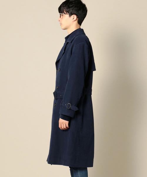 BEAUTY&YOUTH UNITED ARROWS(ビューティーアンドユースユナイテッドアローズ)の「BY フェイド モールスキン トレンチコート◆(トレンチコート・メンズ・ベージュ/ネイビー・MEDIUM/SMALL/LARGE)」の15枚目の写真