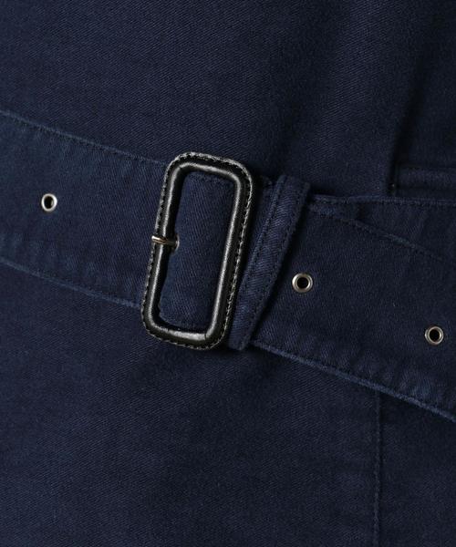 BEAUTY&YOUTH UNITED ARROWS(ビューティーアンドユースユナイテッドアローズ)の「BY フェイド モールスキン トレンチコート◆(トレンチコート・メンズ・ベージュ/ネイビー・MEDIUM/SMALL/LARGE)」の3枚目の写真