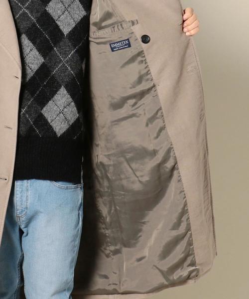 BEAUTY&YOUTH UNITED ARROWS(ビューティーアンドユースユナイテッドアローズ)の「BY フェイド モールスキン トレンチコート◆(トレンチコート・メンズ・ベージュ/ネイビー・MEDIUM/SMALL/LARGE)」の5枚目の写真