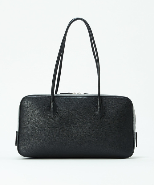 メゾンカナウハンドバッグ　ネイビー 新品未使用 MAISON CANAU メゾンカナウ レザーバッグ ネイビー