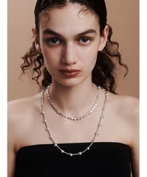 quip queint（クイップクエイント）の「【quip queint】press heart necklace/プレス ハート ネックレス（ネックレス）」