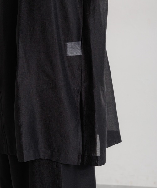 studio CLIP(スタディオクリップ)の「タンクトップセットシアーチュニックワンピース(ワンピース・レディース・ブラック/ベージュ・FREE)」の21枚目の写真