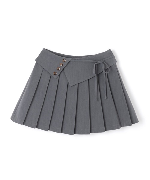 M DOLLY(エムドリー)の「*M DOLLY original* girls layered pleats setup/ガールズレイヤードプリーツセットアップ(セットアップ・レディース・ベージュ/グレー・S/M)」の14枚目の写真