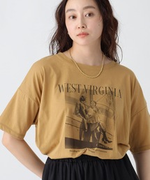 セミハリ感フォトTシャツ/492840