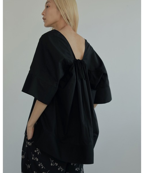 セール】Vneck Gather Blouse（シャツ/ブラウス）｜anuke