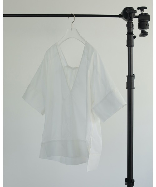 anuke Gather Velour Blouse 未使用タグ付き anuke Gather Velour Blouse