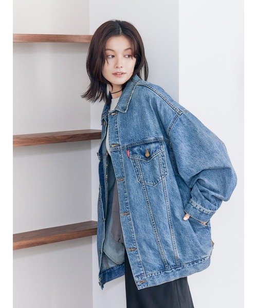セール】ビッグシルエットデニムジャケット（デニムジャケット