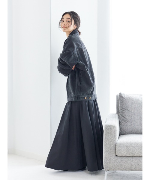 セール】ビッグシルエットデニムジャケット（デニムジャケット