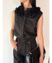 LAGUNAMOON | ネックモチーフノースリーブブラウス(シャツ/ブラウス)