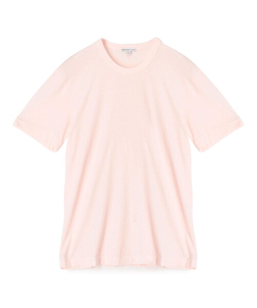 JAMES PERSE（ジェームスパース）の「コットンジャージー ラウンジTシャツ MLJ3311（Tシャツ/カットソー・メンズ・ライトピンク/レッド/ライトブルー/グレー・1/0/2/3）」の3枚目の写真