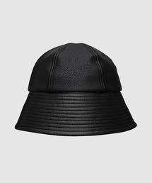 COMME des GARCONS HOMME(R f M\EI)SYNTHETIC LEATHER SAILOR HAT(nbg)