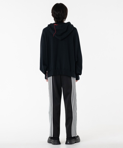 DISCOVERED(ディスカバード)の「LOOPING ZIP SWEAT HOODIE(パーカー・メンズ・ブラック/ホワイト・1/3)」の9枚目の写真