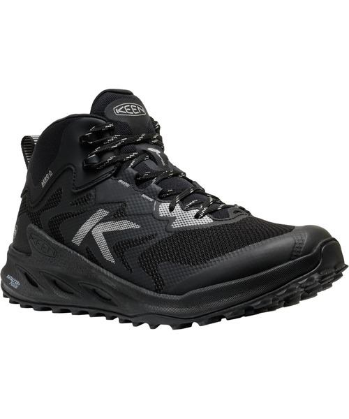KEEN(キーン)の「ZIONIC NXT MID WP / ザイオニック エヌエックスティー ミッド ウォータープルーフ / メンズ 防水ハイキングシューズ(その他シューズ・メンズ・ブラック・25.5cm/30cm/29cm/28cm/27.5cm/27cm/26.5cm/28.5cm/26cm/25cm)」の5枚目の写真