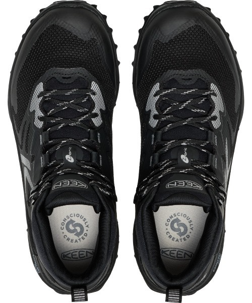 KEEN(キーン)の「ZIONIC NXT MID WP / ザイオニック エヌエックスティー ミッド ウォータープルーフ / メンズ 防水ハイキングシューズ(その他シューズ・メンズ・ブラック・25.5cm/30cm/29cm/28cm/27.5cm/27cm/26.5cm/28.5cm/26cm/25cm)」の6枚目の写真