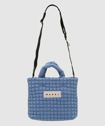 MARNI ファー レザー トートバッグ MARNI（マルニ）の「Marni - ファー トートバッグ - women - レザー