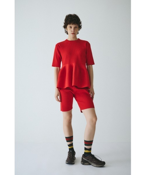 セール】Knit half pants ニットハーフパンツ（その他パンツ）｜HeRIN