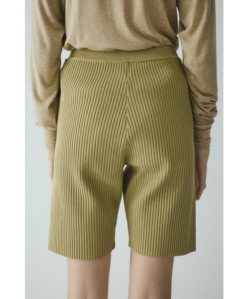 HeRIN.CYE（ヘリンドットサイ）の「Knit half pants　　ニットハーフパンツ（その他パンツ・レディース・ブラック/レッド/ベージュ・38/36）」の7枚目の写真