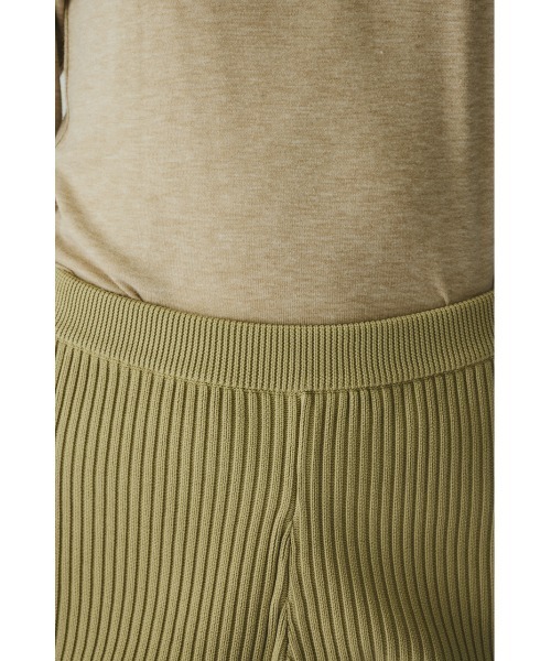 HeRIN.CYE（ヘリンドットサイ）の「Knit half pants　　ニットハーフパンツ（その他パンツ・レディース・ブラック/レッド/ベージュ・38/36）」の9枚目の写真