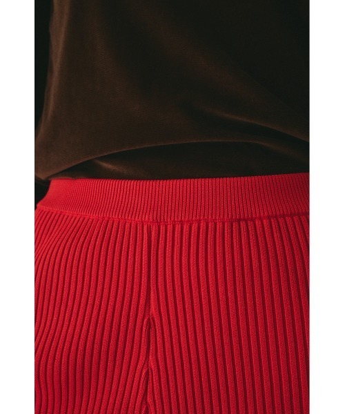 HeRIN.CYE（ヘリンドットサイ）の「Knit half pants　　ニットハーフパンツ（その他パンツ・レディース・ブラック/レッド/ベージュ・38/36）」の19枚目の写真