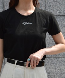 &soiree刺繍Tシャツ