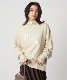 ミュージアム ロゴ スウェット プルオーバー