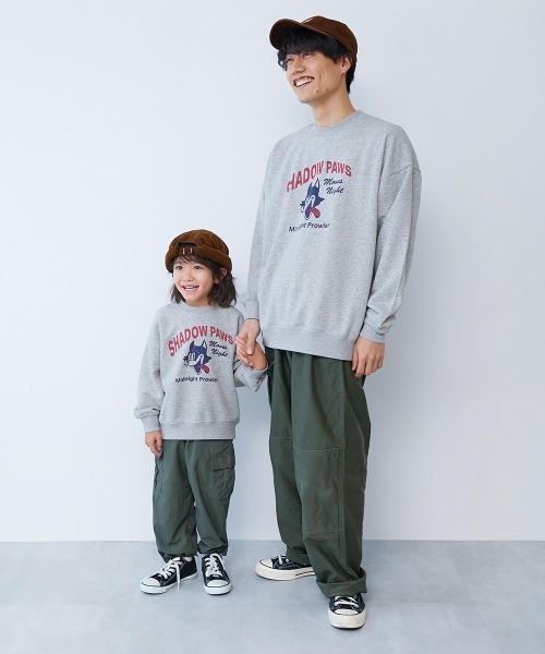 devirock（デビロック）の「大人 デビラボ プリント トレーナー（スウェット・レディース・ピンク系1/ブルー系1/イエロー系1/グレー系1/ブラック系1/ベージュ系2/ブラック系2/ベージュ系1/ベージュ系3/グレー系2・M/L/LL）」の12枚目の写真