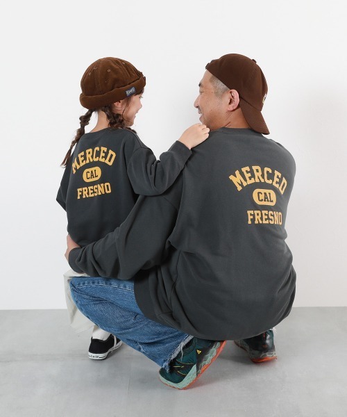 devirock（デビロック）の「大人 デビラボ プリント トレーナー（スウェット・レディース・ピンク系1/ブルー系1/イエロー系1/グレー系1/ブラック系1/ベージュ系2/ブラック系2/ベージュ系1/ベージュ系3/グレー系2・M/L/LL）」の13枚目の写真