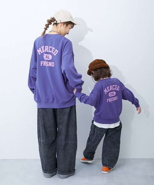 devirock（デビロック）の「大人 デビラボ プリント トレーナー（スウェット・レディース・ピンク系1/ブルー系1/イエロー系1/グレー系1/ブラック系1/ベージュ系2/ブラック系2/ベージュ系1/ベージュ系3/グレー系2・M/L/LL）」の15枚目の写真