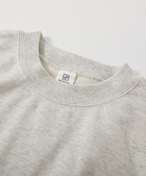 devirock（デビロック）の「大人 デビラボ プリント トレーナー（スウェット・レディース・ピンク系1/ブルー系1/イエロー系1/グレー系1/ブラック系1/ベージュ系2/ブラック系2/ベージュ系1/ベージュ系3/グレー系2・M/L/LL）」の21枚目の写真