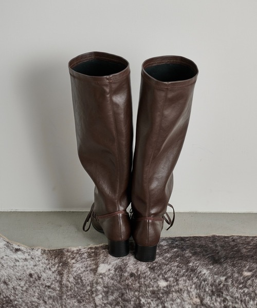 美品 THEYOn ザヨン フェイクレイヤードロングブーツ sacai TOGA THE