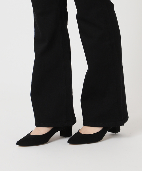 U by SPICK&SPAN(ユーバイスピックアンドスパン)の「【SOMETHING/サムシング】 LISA FLARE(デニムパンツ・レディース・ブラック/ライトブルー・27/28/29)」の22枚目の写真