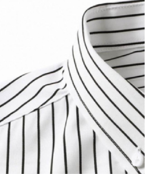 U:UME（ユーム）の「Stripe Half Sleeve Shirt（シャツ/ブラウス・メンズ・ブラック/ブルー/ネイビー/ホワイト/ピンク/レッド・MEDIUM/LARGE/X-LARGE/XX-LARGE）」の8枚目の写真