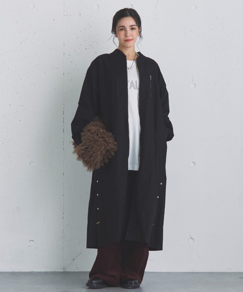 Doux archives（ドゥアルシーヴ）の「オーバーロゴロンTee（Tシャツ/カットソー・レディース・グレイッシュベージュ/ブラック/オフホワイト・FREE）」の22枚目の写真