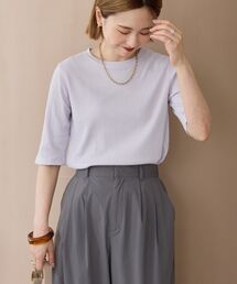 ラベンダー半袖Tシャツ(S) ラベンダー」に該当するトップス（半袖）ファッション通販