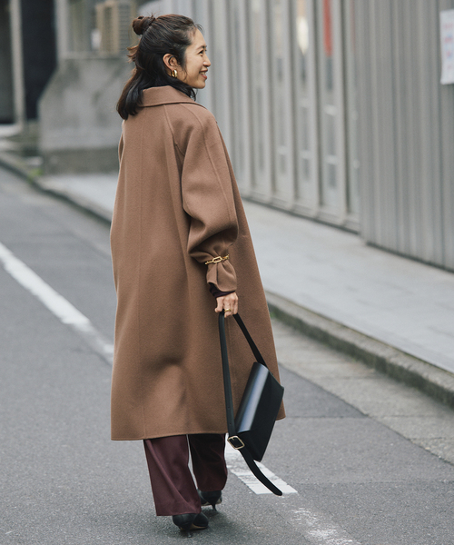 VERMEIL par iena（ヴェルメイユパーイエナ）の「SALCE サルチェ BAG AIDA 4453250001（ハンドバッグ・レディース・ベージュ/ブラック・FREE）」の16枚目の写真