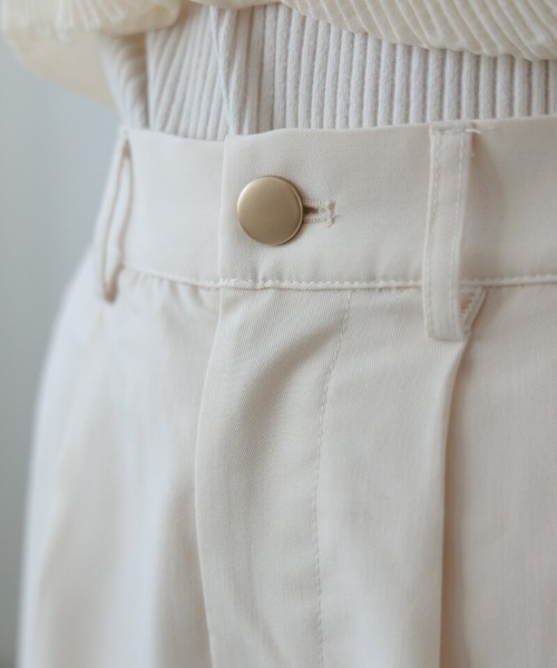 flower（フラワー）の「スモーキーテーパードパンツ3（その他パンツ・レディース・アイボリー/グレー・FREE）」の16枚目の写真