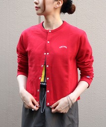 ORCIVAL | ORCIVAL/オーシバル フレンチテリー クルーネックカーディガン FRENCH TERRY CREWNECK CARDIGAN OR-C0435 MAZ(カーディガン/ボレロ)